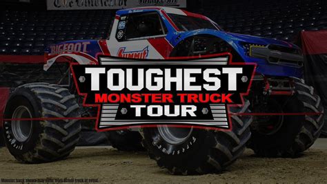 Toughest monster truck tour - For Toughest Monster Truck Tour tickets, click on the page for your city. Tickets are available at the venue’s box office, online or by phone 🌟 Prepare for an extraordinary experience from April 13, 2024 to February 28, 2024 at Blue FCU Arena at The Ranch Events Complex. Join us for Toughest Monster Truck Tour, a mesmerizing Motorsports ...